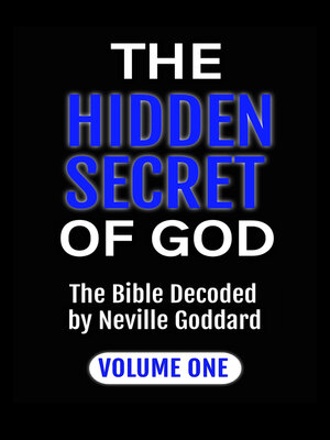 cover image of The Hidden Secret of God